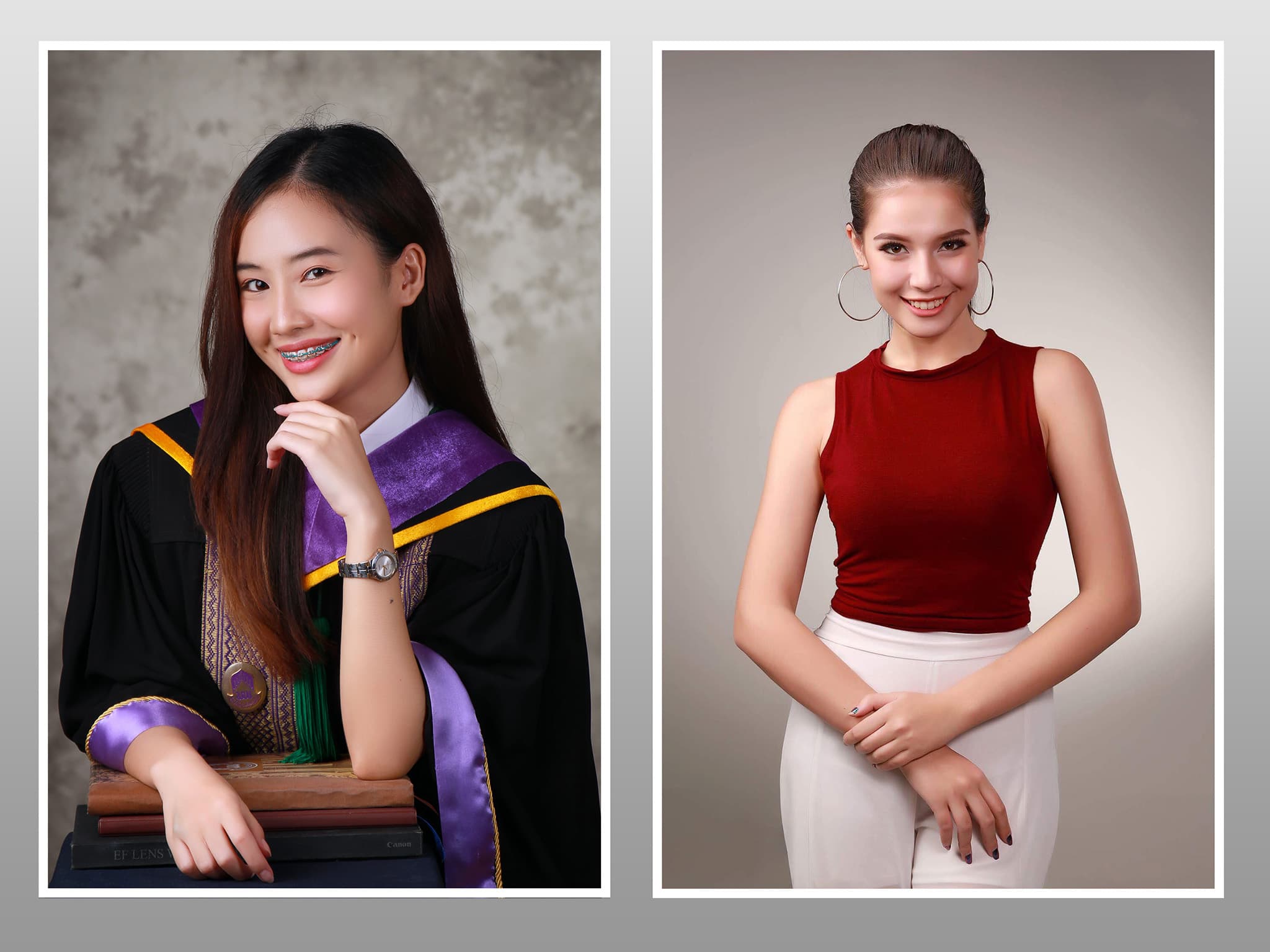 ภาพถ่ายบุคคลในสตูดิโอระดับมืออาชีพ
